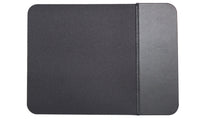 HKM-948179 Wireless Charging Mouse Pad with PU Surface - Black, Gray, Blue, Pink Options