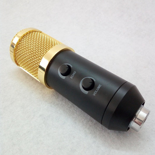 KTX-948627 Reverb BM800 USB Condenser Microphone with Tripod Stand, Volume Control, and Reverb Effect