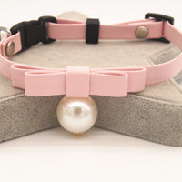 HKM-948627 Seven-color Pearl Bow Cat And Dog Neck Flower Pet Collar
