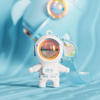 HKM-948755 Kawaii Astronaut 3D PVC Keychain - Cartoon Car Key Ring Accessory