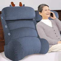 HKM-948819 K-Square Large Soft Bag Sofa Bedside Backrest with Removable Washable Liner