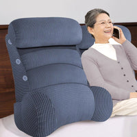 HKM-948819 K-Square Large Soft Bag Sofa Bedside Backrest with Removable Washable Liner