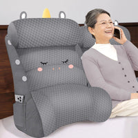 HKM-948819 K-Square Large Soft Bag Sofa Bedside Backrest with Removable Washable Liner