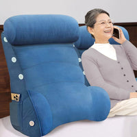 HKM-948819 K-Square Large Soft Bag Sofa Bedside Backrest with Removable Washable Liner