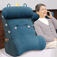 HKM-948819 K-Square Large Soft Bag Sofa Bedside Backrest with Removable Washable Liner