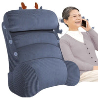 HKM-948819 K-Square Large Soft Bag Sofa Bedside Backrest with Removable Washable Liner