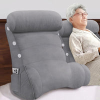 HKM-948819 K-Square Large Soft Bag Sofa Bedside Backrest with Removable Washable Liner