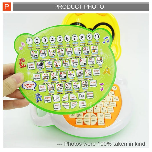 English Learning Machine Toy for Kids - Educational & Musical for Ages 2-7