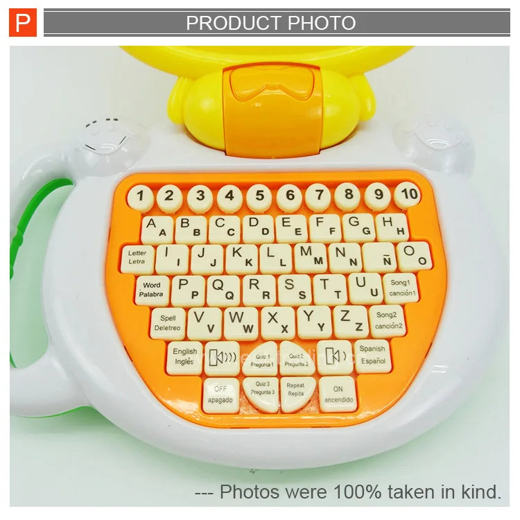 English Learning Machine Toy for Kids - Educational & Musical for Ages 2-7