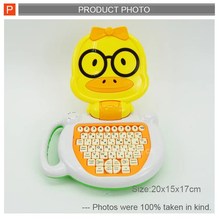 English Learning Machine Toy for Kids - Educational & Musical for Ages 2-7