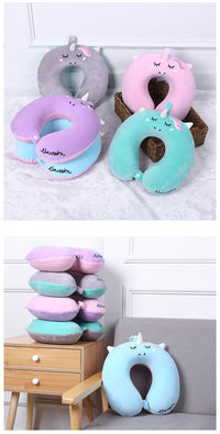 HKM-949203 U-Shaped Slow Rebound Memory Foam Neck Pillow for Comfortable Car Travel and Naps