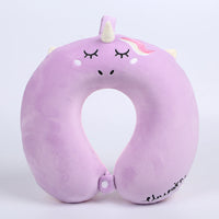 HKM-949203 U-Shaped Slow Rebound Memory Foam Neck Pillow for Comfortable Car Travel and Naps