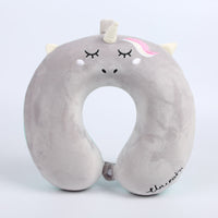 HKM-949203 U-Shaped Slow Rebound Memory Foam Neck Pillow for Comfortable Car Travel and Naps
