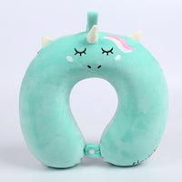 HKM-949203 U-Shaped Slow Rebound Memory Foam Neck Pillow for Comfortable Car Travel and Naps