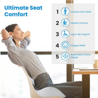 HKM-949459 Machine Washable Memory Foam Cushion with Removable Cover