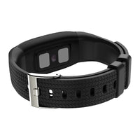 HKM-949587 Smart Bracelet with Real-time Body Temperature and Heart Rate Monitoring, IP67 Waterproof, USB Charging, and Multi-function Health Tracking