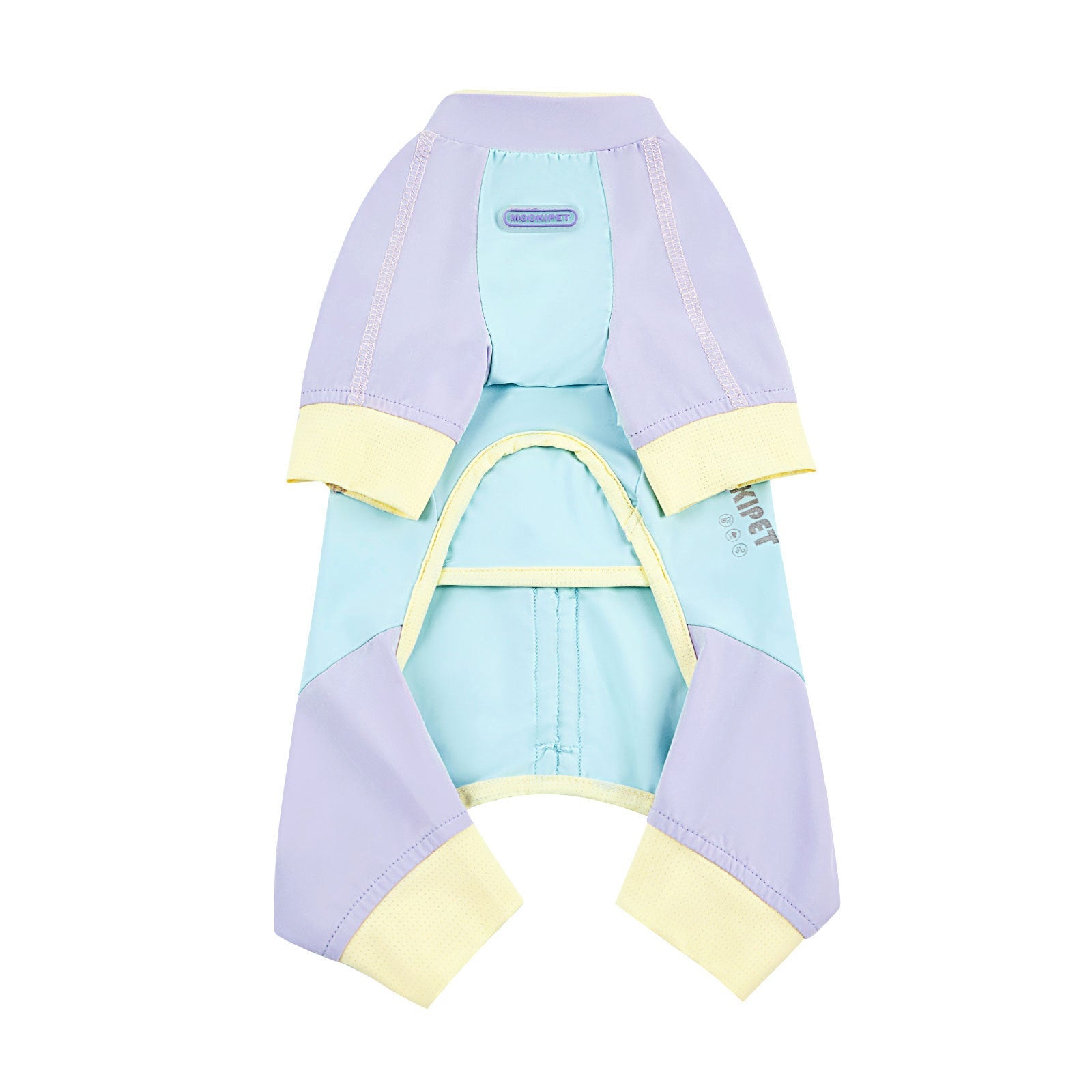HKM-949651 Lightweight Sun & Insect-Proof Clothing for Small Dogs - Blue Pink, Blue Purple, XXS to XXL