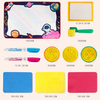 HKM-949651 Magic Aqua Doodle Mat for Kids with Accessories - Large 110x70 cm Water Drawing Toy