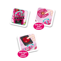 HKM-949907 Cooking Playset Toy with Lights and Induction Function for Ages 2 to 7