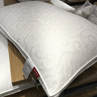 HKM-950035 Cotton Jacquard Pillow with Superfine Fiber Fill, 48x74 cm