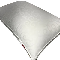HKM-950035 Cotton Jacquard Pillow with Superfine Fiber Fill, 48x74 cm