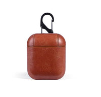 HKM-950099 Genuine Leather Protective Case for AirPods – Sleek Earphone Charger Storage