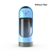 HKM-950099 Pet Water Dispenser - 300ml Capacity, Food Grade ABS and PC Materials, Silicone Seal Ring