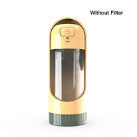 HKM-950099 Pet Water Dispenser - 300ml Capacity, Food Grade ABS and PC Materials, Silicone Seal Ring