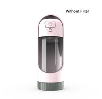 HKM-950099 Pet Water Dispenser - 300ml Capacity, Food Grade ABS and PC Materials, Silicone Seal Ring
