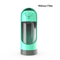 HKM-950099 Pet Water Dispenser - 300ml Capacity, Food Grade ABS and PC Materials, Silicone Seal Ring