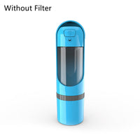 HKM-950099 Pet Water Dispenser - 300ml Capacity, Food Grade ABS and PC Materials, Silicone Seal Ring