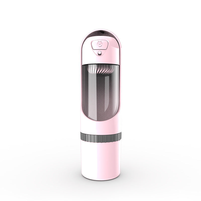 HKM-950099 Pet Water Dispenser - 300ml Capacity, Food Grade ABS and PC Materials, Silicone Seal Ring