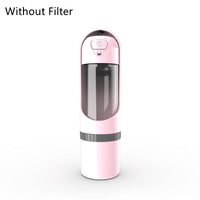 HKM-950099 Pet Water Dispenser - 300ml Capacity, Food Grade ABS and PC Materials, Silicone Seal Ring