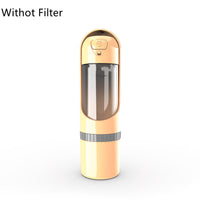 HKM-950099 Pet Water Dispenser - 300ml Capacity, Food Grade ABS and PC Materials, Silicone Seal Ring