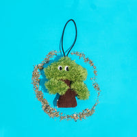 HKM-950099 Pine Tree Cat Mint Toy Bag for Grinding, Teasing, and Biting (10*3*12cm)