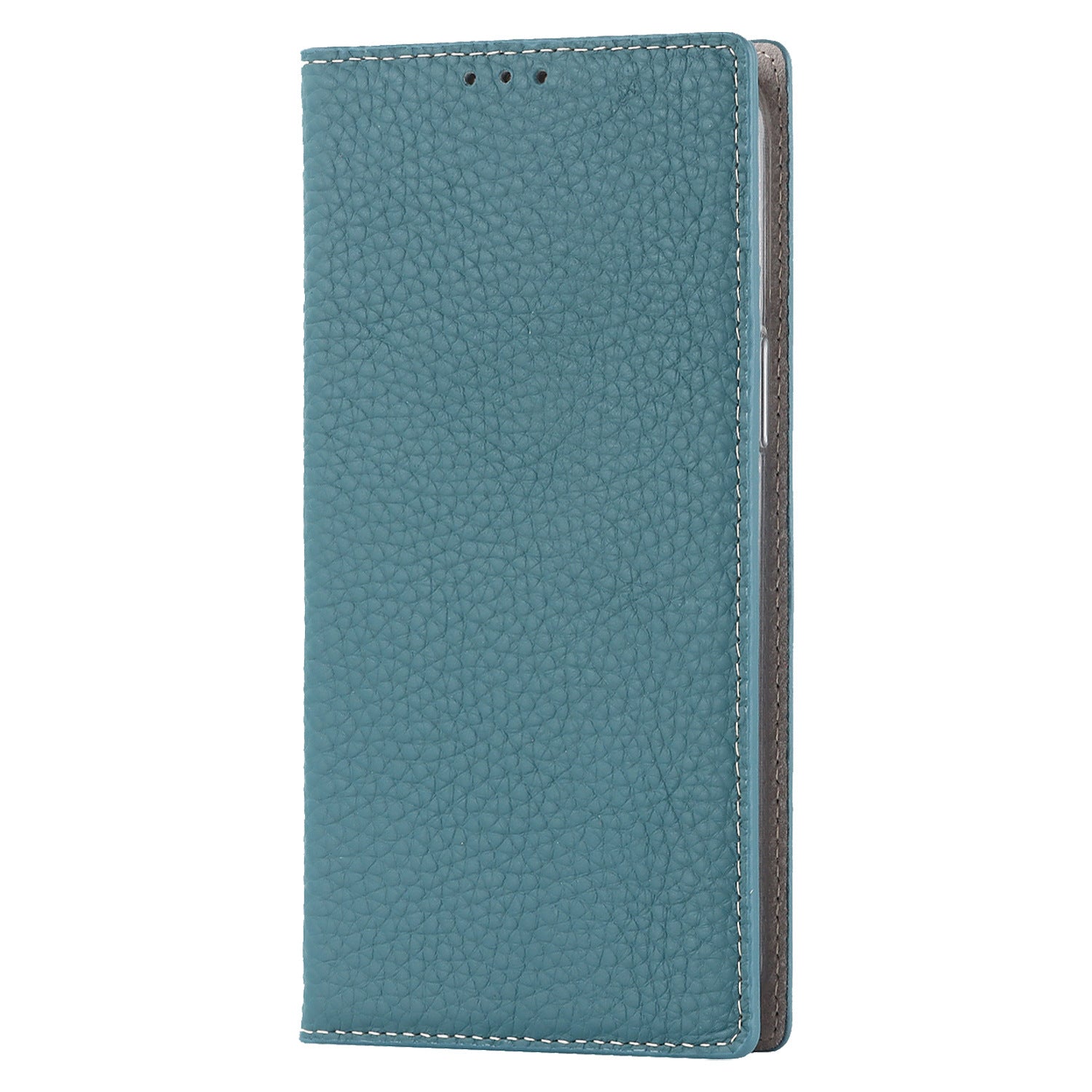 HKM-950163 Genuine Leather Flip Case with Card Holder for Samsung S25 Ultra - Multiple Color Options Available