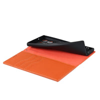HKM-950163 Genuine Leather Flip Case with Card Holder for Samsung S25 Ultra - Multiple Color Options Available