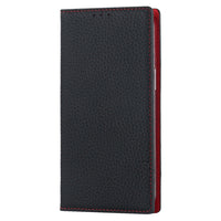 HKM-950163 Genuine Leather Flip Case with Card Holder for Samsung S25 Ultra - Multiple Color Options Available
