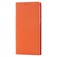 HKM-950163 Genuine Leather Flip Case with Card Holder for Samsung S25 Ultra - Multiple Color Options Available