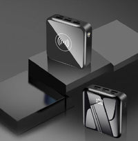 HKM-950291 Infrared Sensor Wireless Charging Stand for QI-Compatible Mobile Phones with RGB Breathing Light