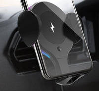HKM-950291 Infrared Sensor Wireless Charging Stand for QI-Compatible Mobile Phones with RGB Breathing Light