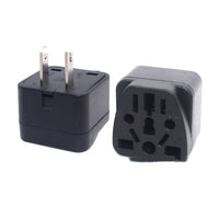 HKM-950419 Multi-Function Conversion Plug for Panel Socket – 5 Holes, 10A, 250V, PVC Material, Black & White