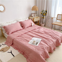 HKM-950547 Light Yellow Pure Cotton Summer Bed Sheet, 1.8*2.2m Size, Plain Design