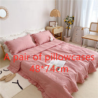 HKM-950547 Light Yellow Pure Cotton Summer Bed Sheet, 1.8*2.2m Size, Plain Design