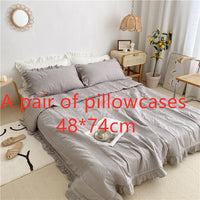 HKM-950547 Light Yellow Pure Cotton Summer Bed Sheet, 1.8*2.2m Size, Plain Design