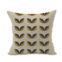 HKM-950611 Linen Blend Pillowcase for Home Office Sofa - Beige, 45x45cm