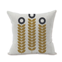 HKM-950611 Linen Blend Pillowcase for Home Office Sofa - Beige, 45x45cm
