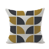 HKM-950611 Linen Blend Pillowcase for Home Office Sofa - Beige, 45x45cm