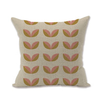 HKM-950611 Linen Blend Pillowcase for Home Office Sofa - Beige, 45x45cm