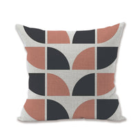 HKM-950611 Linen Blend Pillowcase for Home Office Sofa - Beige, 45x45cm